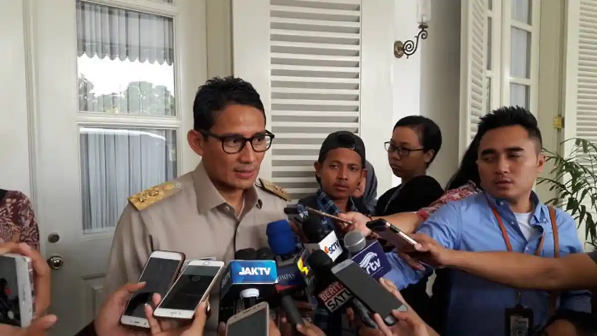 PNS Pria Bisa Dapat Cuti Sebulan, Sandiaga Uno Bilang Pemprov DKI Sudah Keluarkan Pergubnya