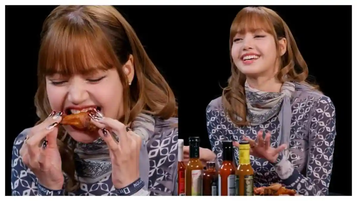Lisa BLACKPINK Makan Sayap Pedas Sambil Spill Rahasia ALTER EGO di Hot Ones!