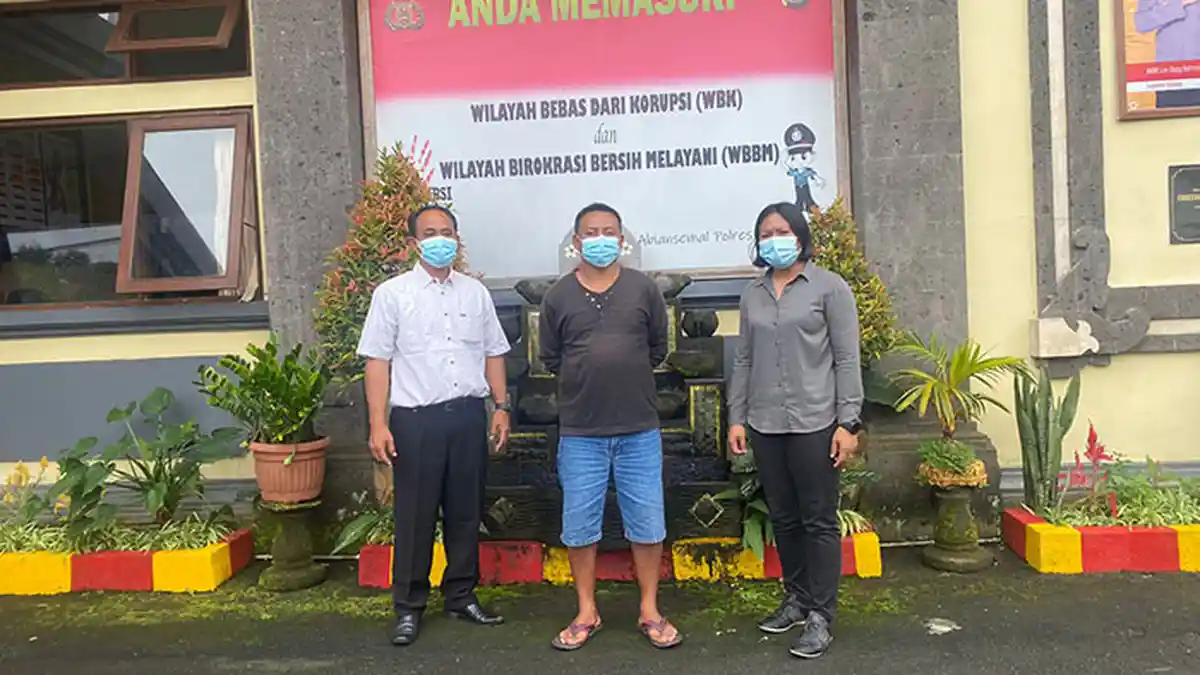 Mengancam dengan Golok, I Made Sugiana Diamankan Jajaran Polsek Abiansemal