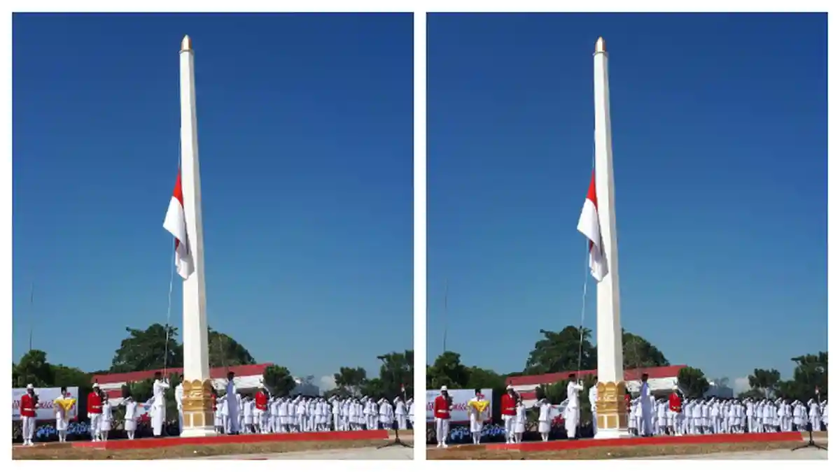 Upacara HUT ke-73 RI Pemkab Gowa Dipusatkan di Kampus IPDN