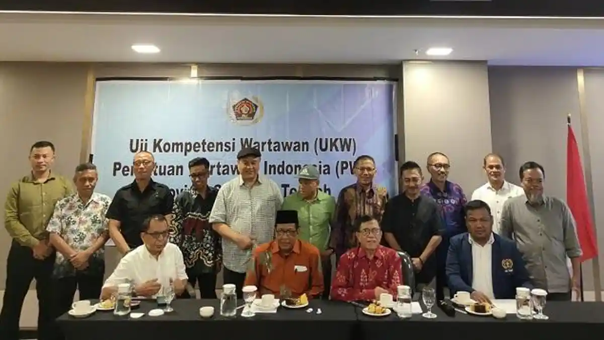 Kabidhumas Polda Sulteng Dukung PWI Tingkatkan Profesional Wartawan Lewat UKW