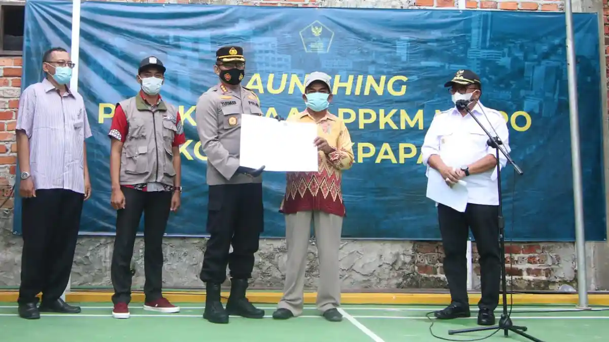 PPKM Mikro di Balikpapan, Warga Manggar Siapkan Rumah Isolasi hingga Check Point