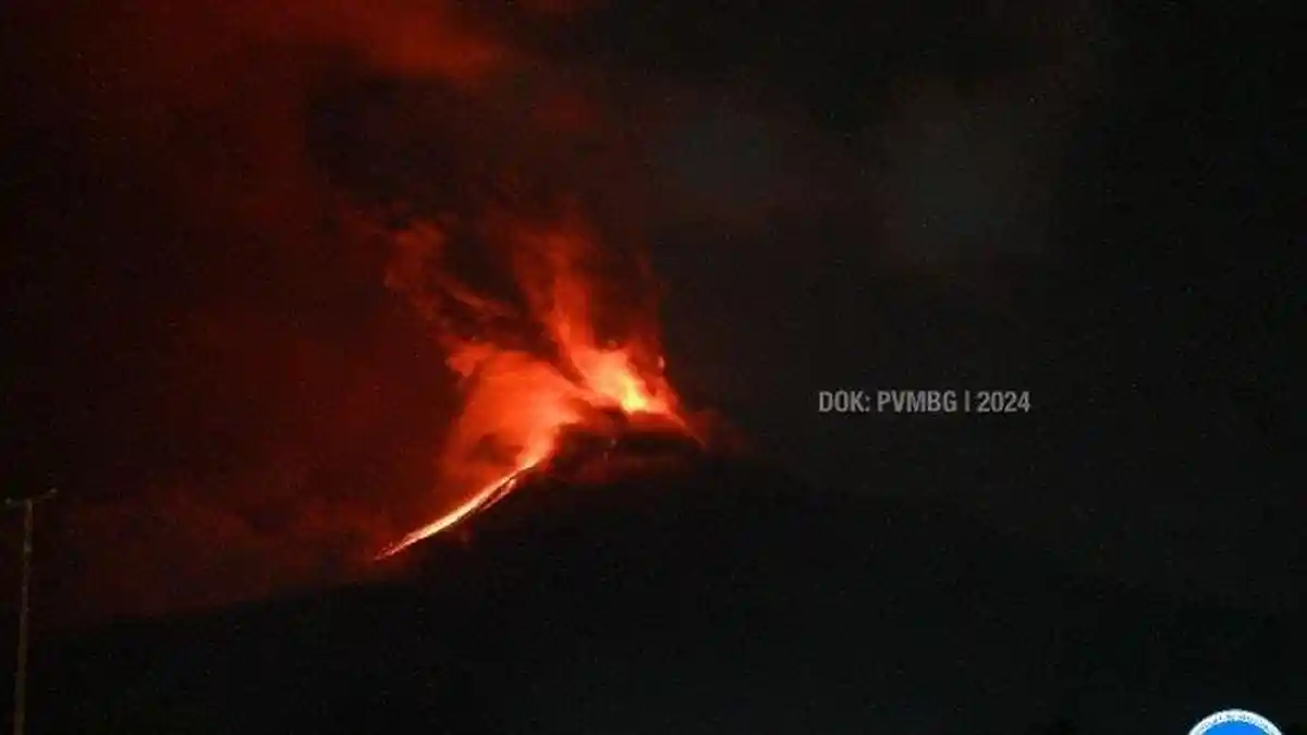 Erupsi Gunung Lewotobi, 2610 Warga Terpaksa Tinggal di Pengungsian