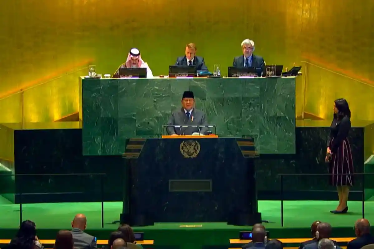 Ada Insiden Mikrofon Prabowo Mati saat Pidato di PBB Soal Palestina, Menlu Sugiono Ungkap Sebab
