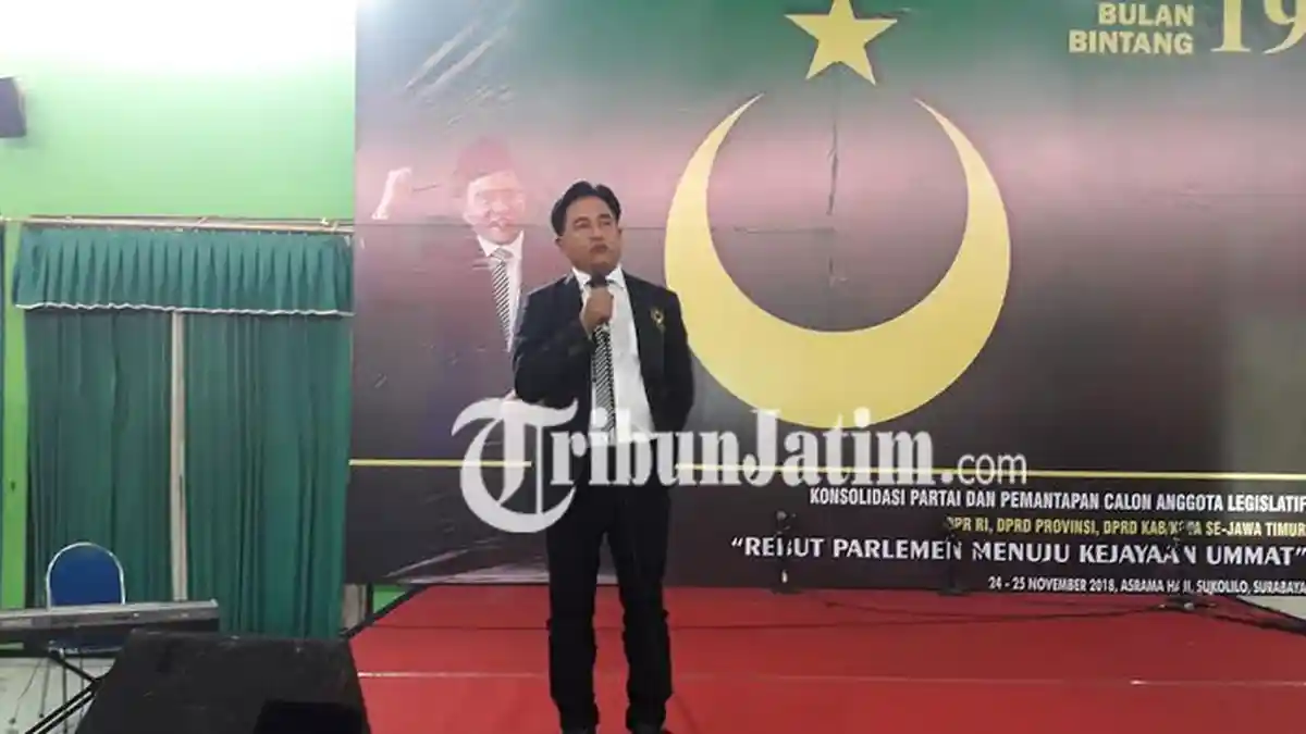 Yusril Tak Akan Larang Kader PBB untuk Beda Pilihan Capres di Pilpres 2019