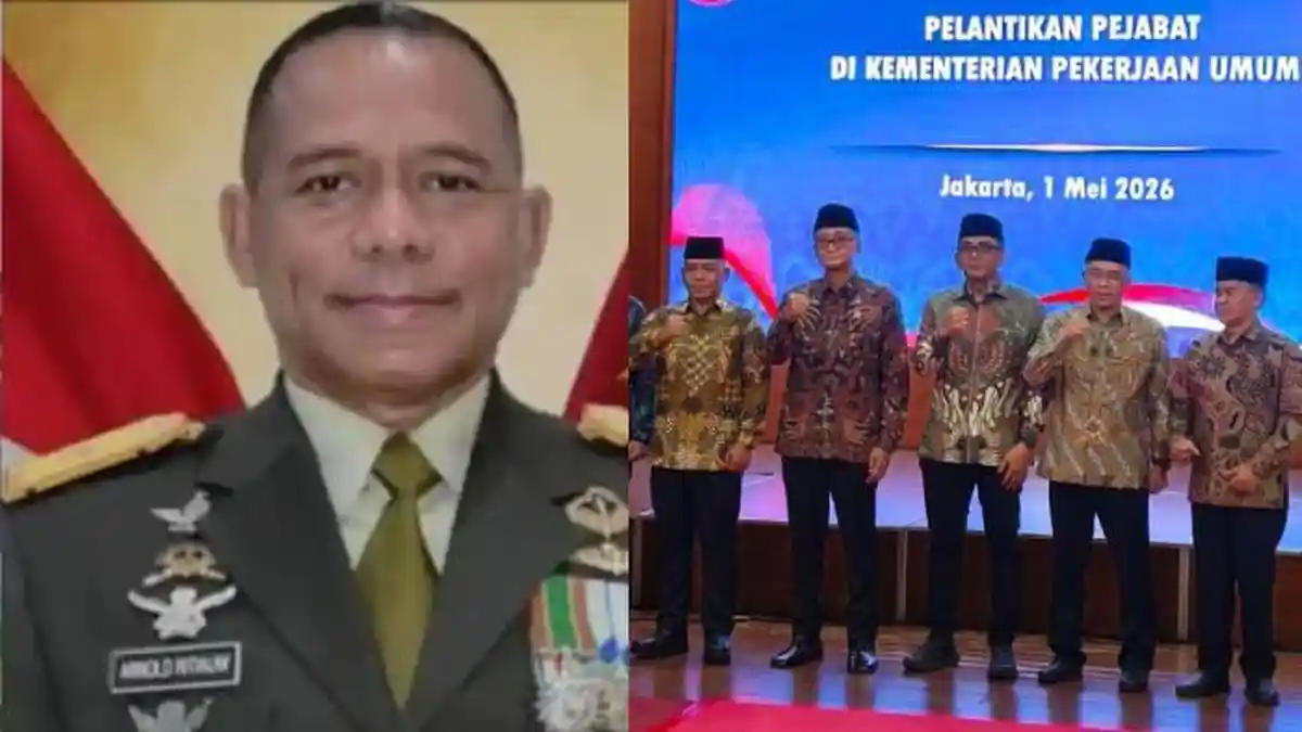 Diam-diam Dilantik Jadi Dirjen SDA Kementerian PU, Ini Profil Mayjen Purn Arnold Ritiauw