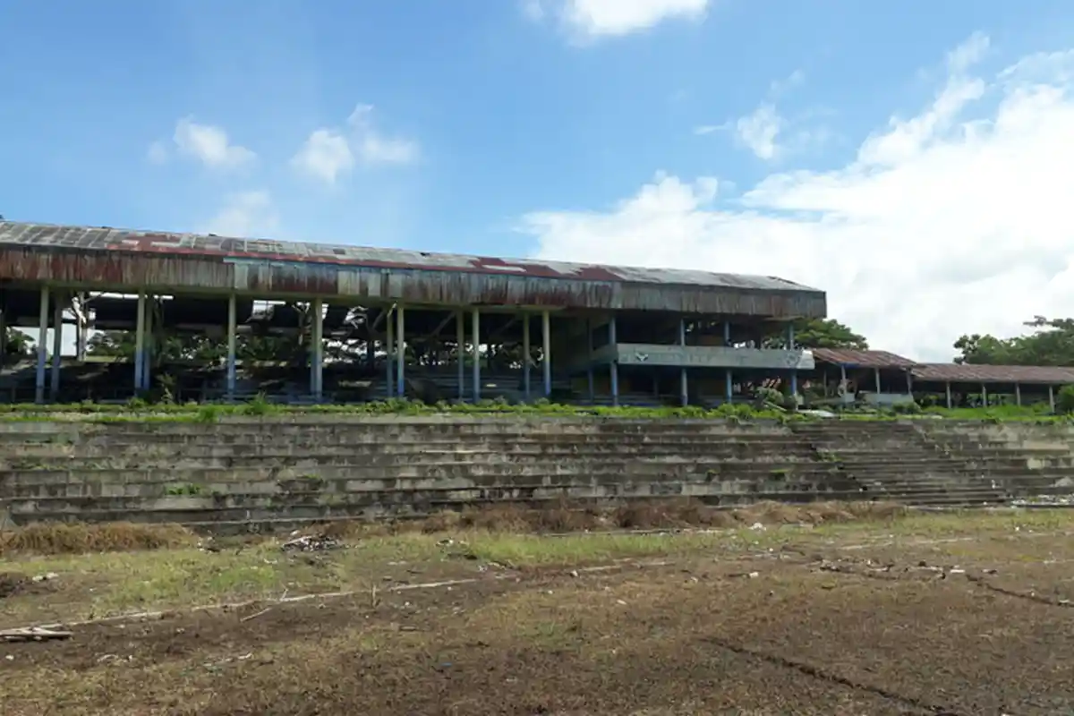 Stadion Gelora Ambang Memprihatinkan, Ini Komentar Kadispora Kotamobagu