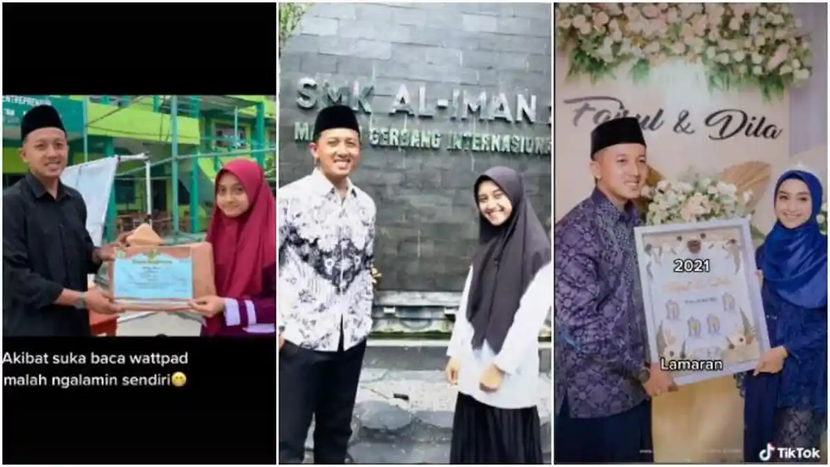 Kepsek di Lampung akan Nikahi Muridnya, Keluarga Sempat Tak Merestui, Begini Kisahnya