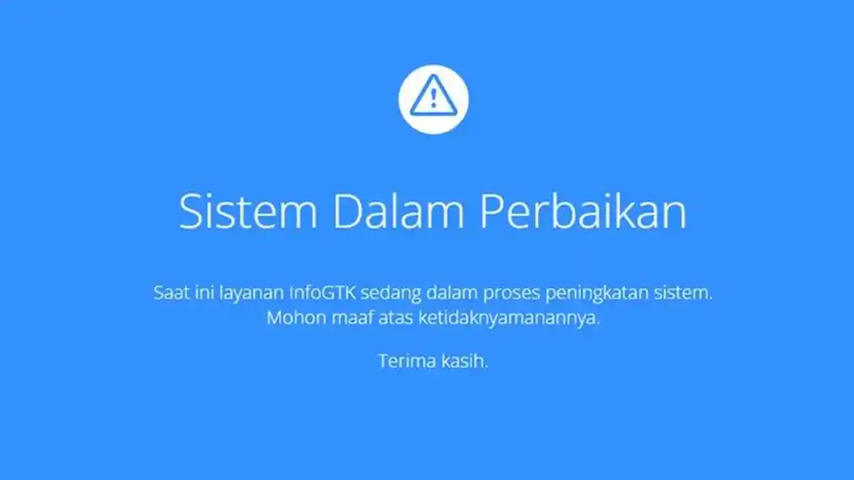 Link Atletnatif Info.gtk.kemdikbud.go.id, Panduan Login Cek Info GTK 2024 Hingga Cek Tunjangan Guru