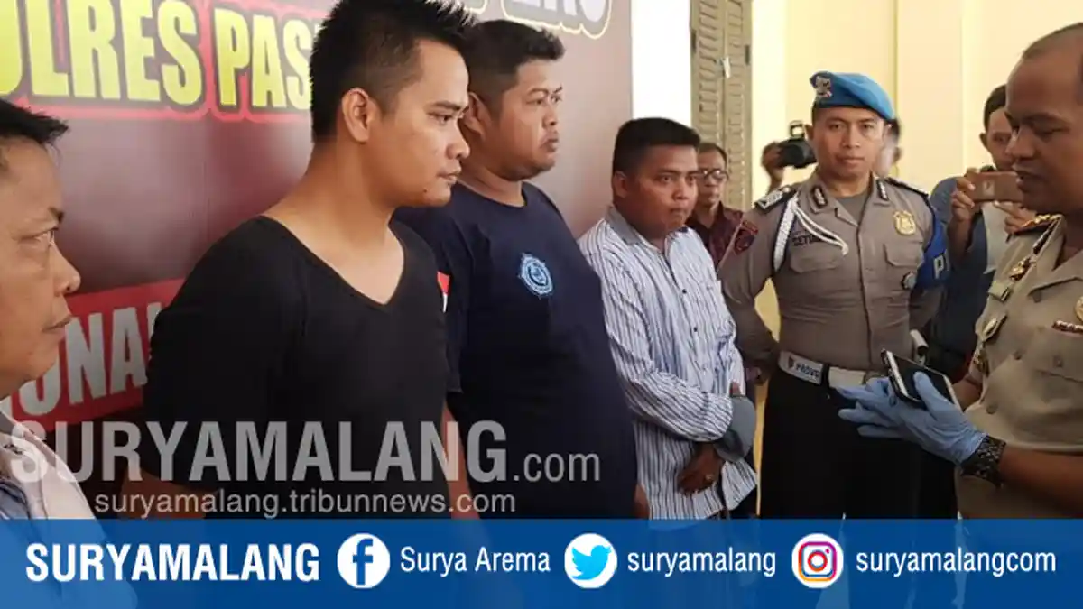 Empat Tersangka Penyebar Vidio Hoax Bank BCA Pandaan Pasuruan Minta Maaf