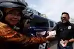 Aksi Relawan Jokowi- JK di Palembang