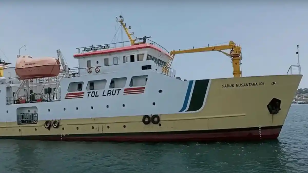 Jadwal Tol Laut KM Sabuk Nusantara 104 Juli 2025, 27 Juli Kisar - Leti-Moa