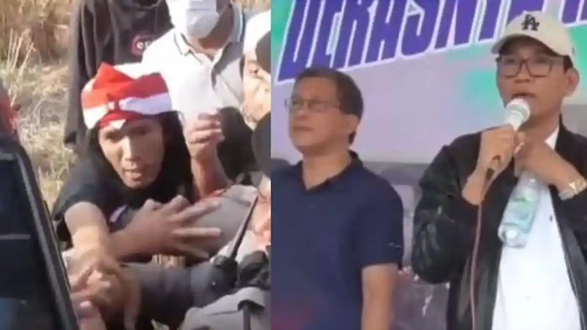 SOSOK Waluyo Wasis Nugroho yang Viral Lempar Botol ke Rocky Gerung dan Refly Harun, Simak Profilnya
