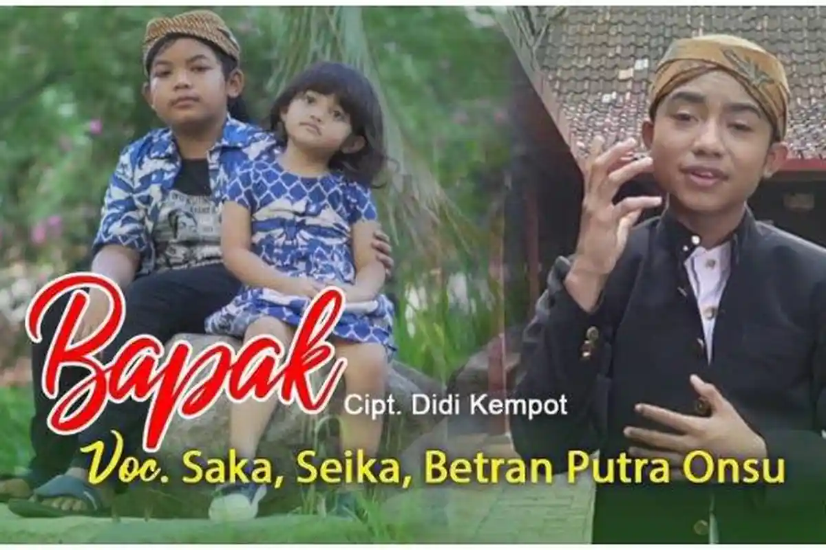 Anak Didi Kempot Duet Bareng Betrand Peto, Rilis Lagu Berjudul Bapak, Ini Lirik dan Video Klipnya