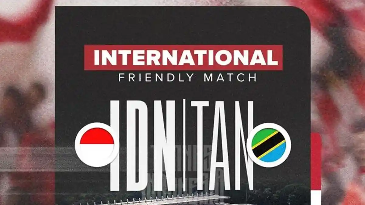 Live Streaming dan Live Score Timnas Indonesia vs Tanzania, Main Minggu Sore