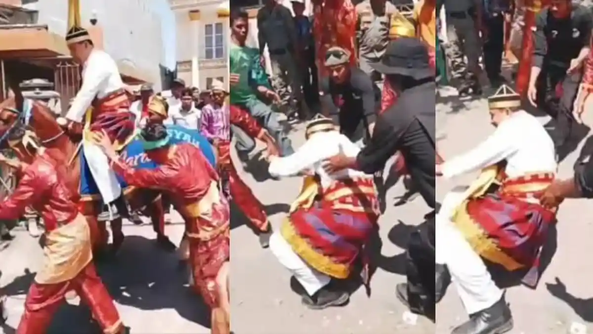 3 Fakta Calon Bupati Dompu Jatuh dari Kuda saat Mendaftar ke KPU