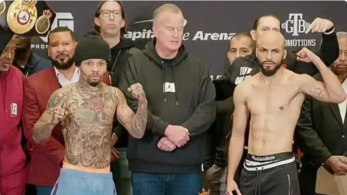 Tinju Dunia, Gervonta Davis dan Hector Luis Garcia Siap Bertarung, Ini Hasil Timbang Badan