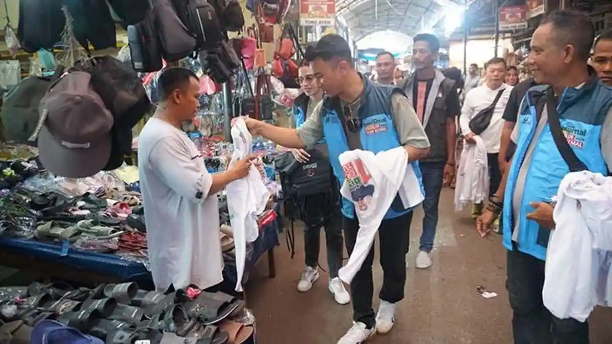 Yuri Kemal Blusukan di Pasar Tanjungpandan, Serap Aspirasi Masyarakat Belitung