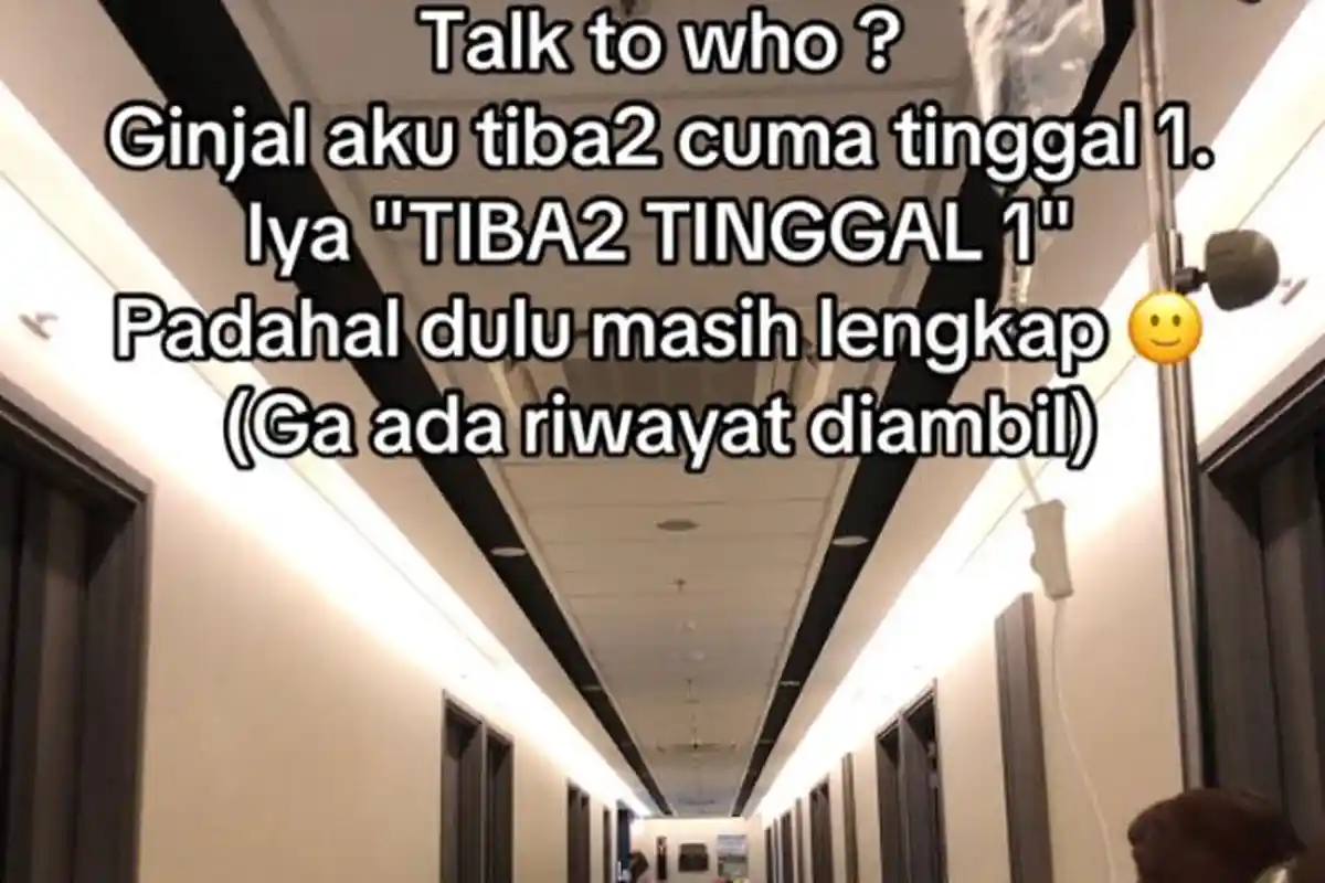 Kisah Wanita Heran Ginjalnya Tiba-tiba Hilang Satu, Bingung saat Ditanya Dokter: Bolak-balik Nyariin