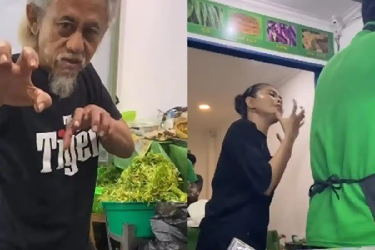 Istri Epy Kusnandar Nangis Saat Warungnya Didatangi Preman 