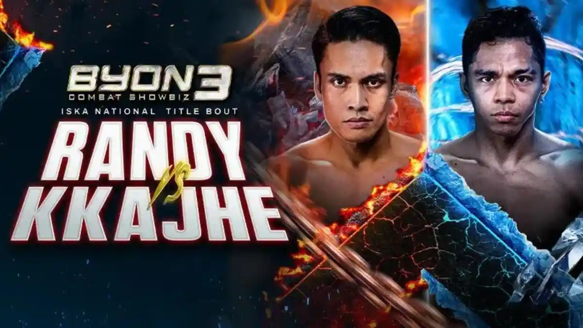 KKajhe vs Randy Pangalila Kapan/Jam? Jadwal Byon Combat 3 dan Live Streaming Tinju Hari Ini 2024