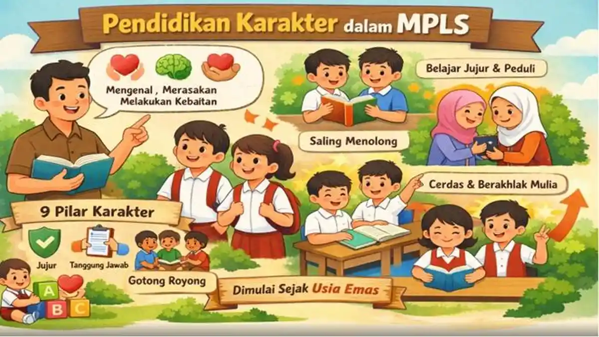 Materi MPLS Pendidikan Karakter Jenjang SD, SMP Hingga SMA/SMK Tahun Ajaran 2026/2027 - Sripoku.com