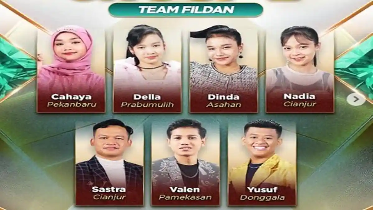 Hasil D Academy 7 Grup 2 Tim Fildan Tadi Malam, Della, Sastra, Yusuf Dapat 3 SO, Siapa Tersenggol?