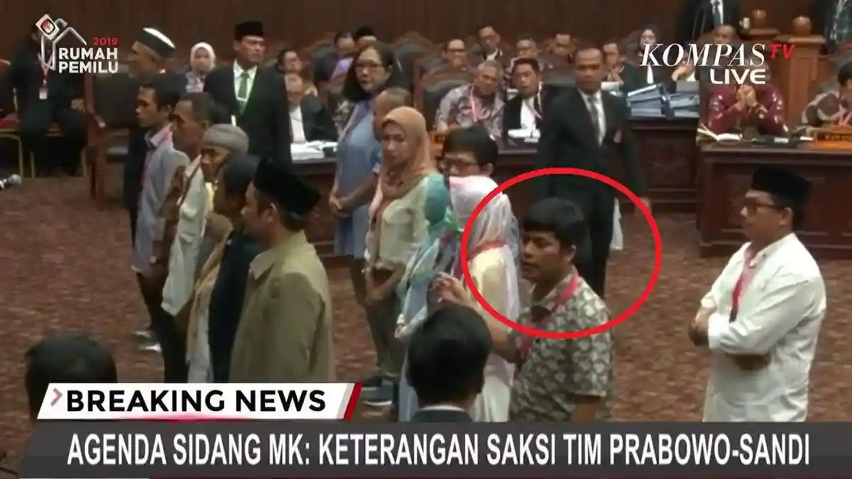 TKN Usul Pidanakan Saksi Prabowo karena Dinilai Berbohong saat Sidang di MK