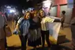Suporter Argentina Berpesta di Brasil