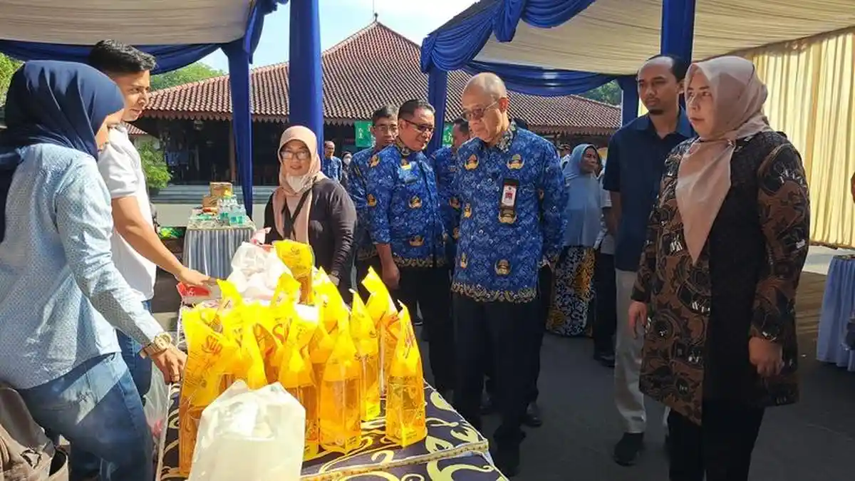 Pasar Murah Sarahsimas Pemkab Banyumas: Paket Sembako Rp84 Ribu Bisa Ditebus Rp10 Ribu