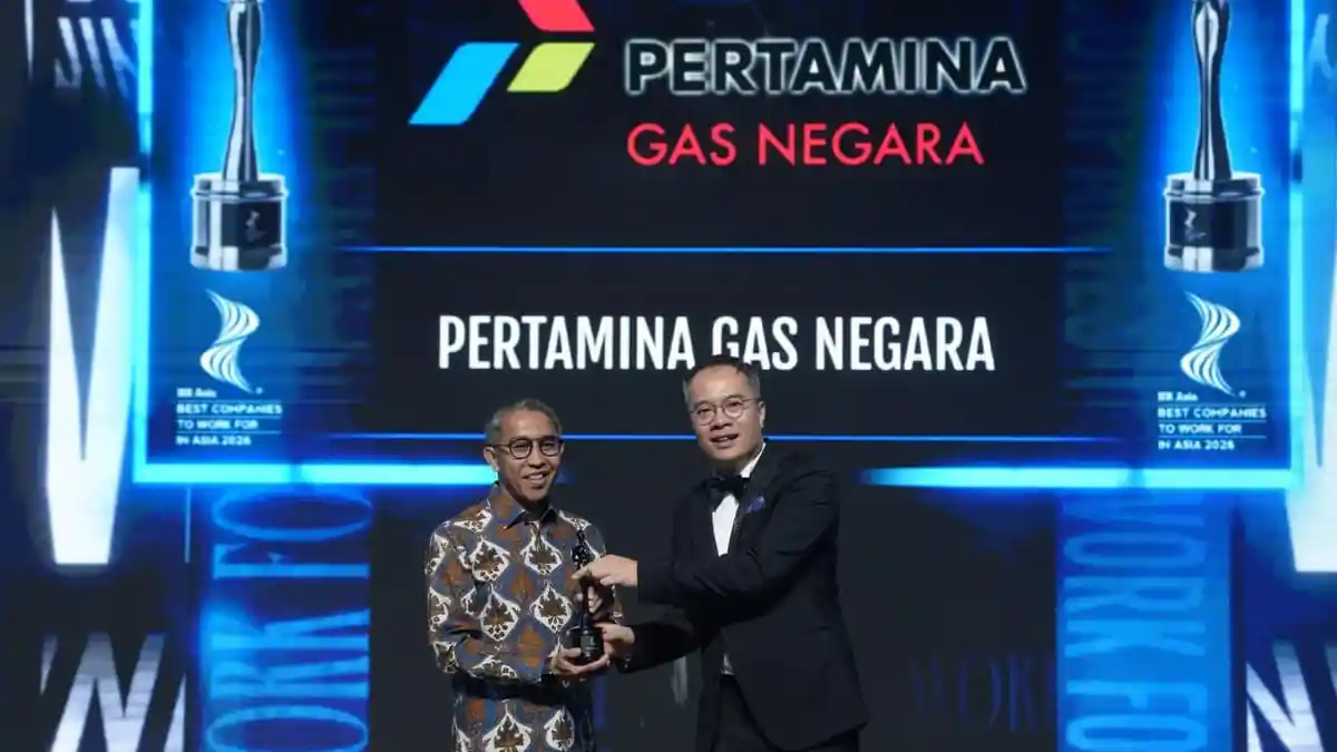 PGN Raih HR Asia Awards 2026, Bukti Komitmen Bangun Budaya Kerja Sehat dan Kolaboratif