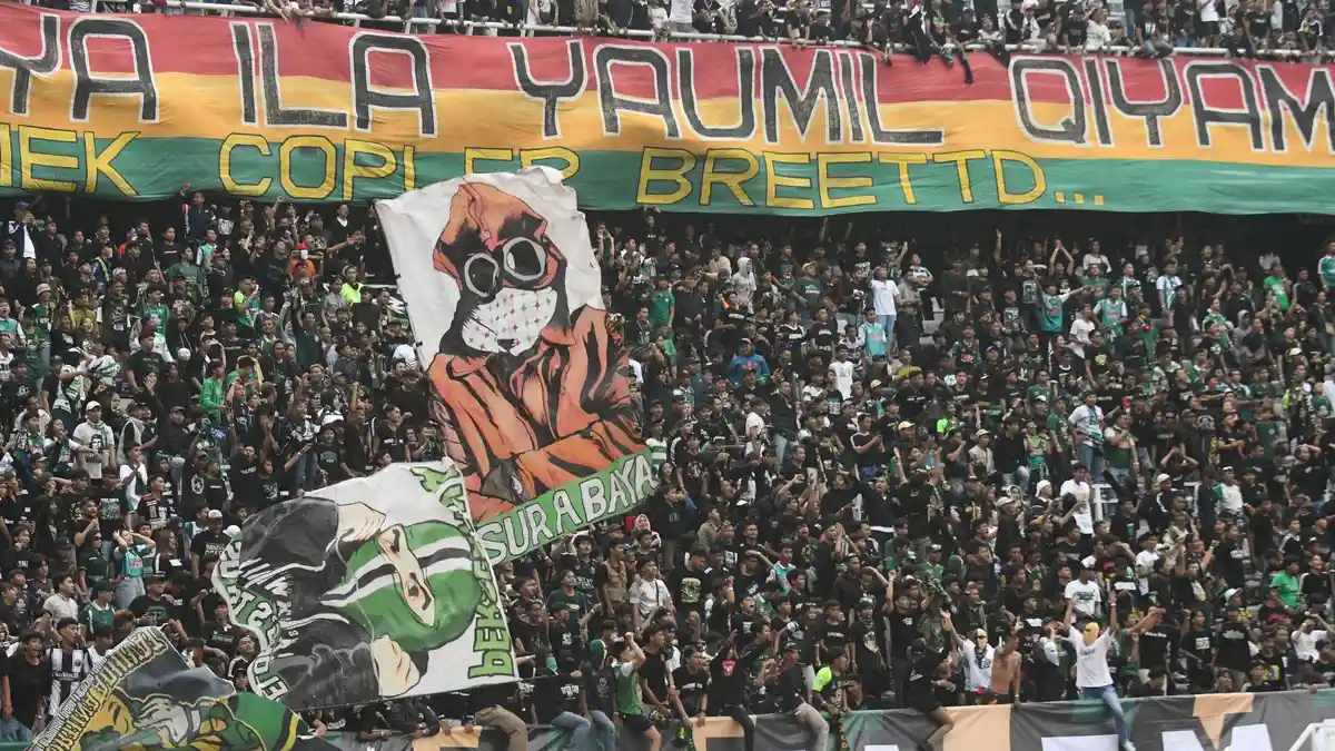 Respon Bonek Soal Slogan Viking Bonek Satu Hati Diistirahatkan: Ayo Duduk Bareng