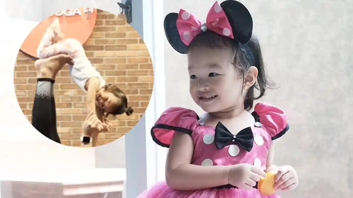 Bikin Merinding! Thalia Onsu Berani Lakukan Gerakan Yoga Gaya Ini Tanpa sang Mama