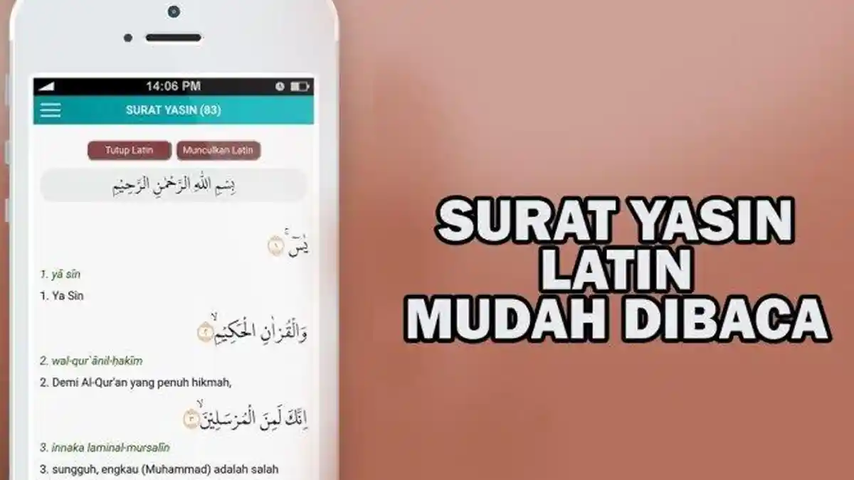 Surat Yasin Latin Mudah Dibaca Lengkap, Beserta Terjemahan Bahasa Indonesia