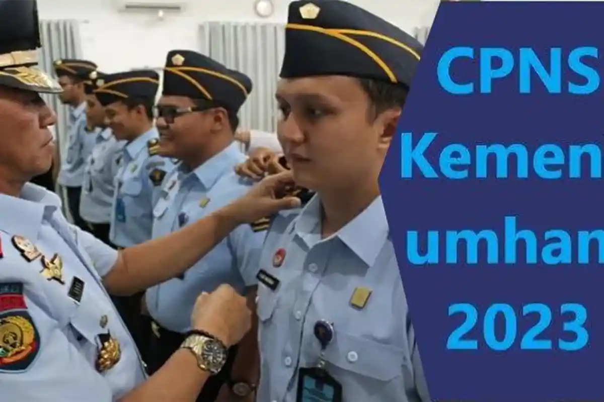UPDATE Jadwal CPNS 2023 hingga 9 Syarat CANS Kemenkumham 2023 serta 10 Formasi Lulusan SMA dan SMK