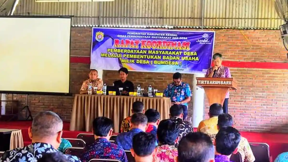 Ratusan Desa di Kendal Belum Miliki BUMDes, Kendalanya Apa?