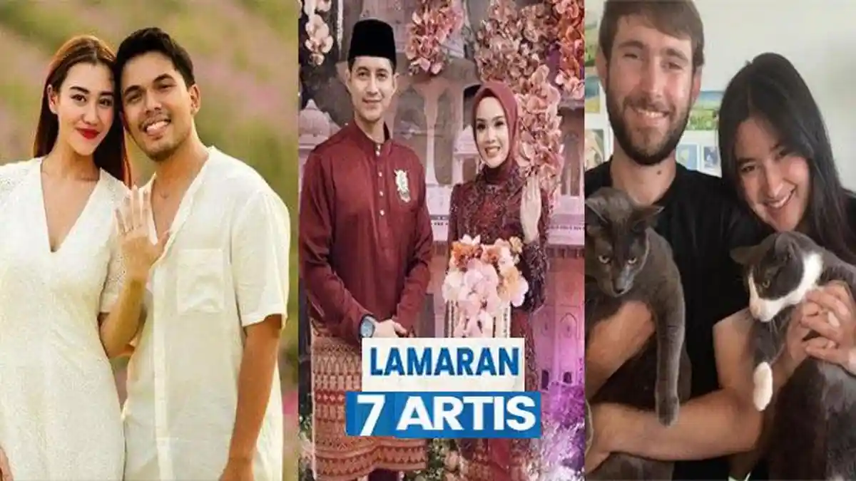 7 Artis yang Tunangan di Tahun 2024, dari Thariq Halilintar hingga Stephanie Poetri