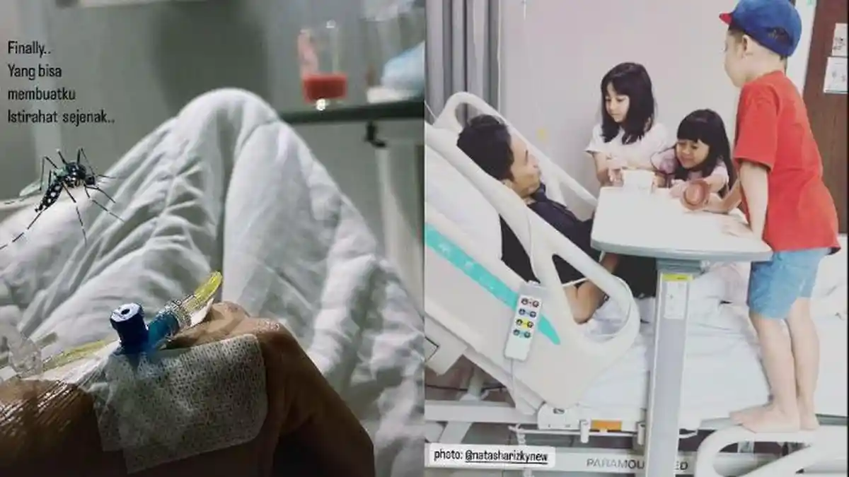Desta Dirawat, Natasha Rizky Dampingi Mantan Suaminya di Rumah Sakit