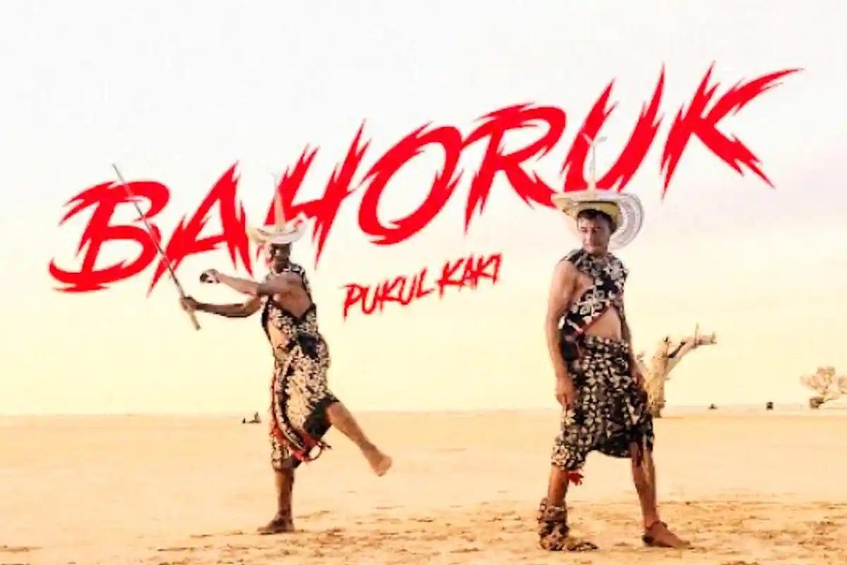 Atraksi Budaya Bahoruk atau Pukul Kaki Masuk 10 Besar Nominasi API 2022