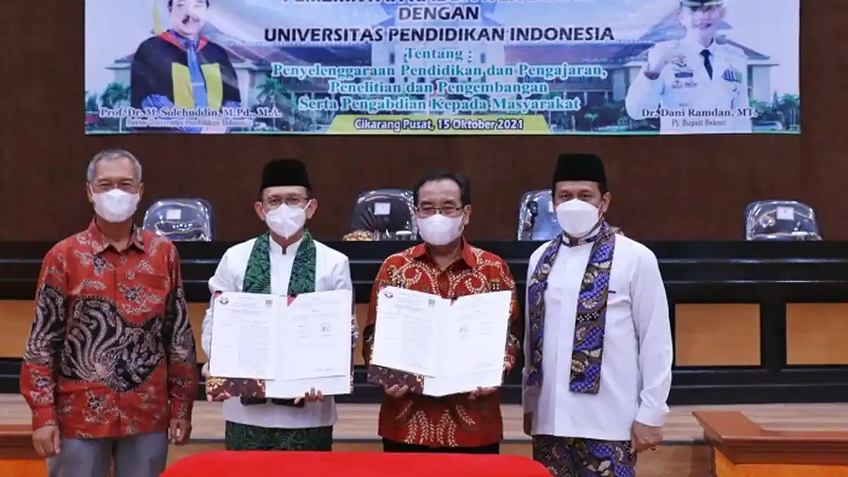 Pemkab Bekasi-UPI Bangun Kerja Sama Pembangunan SDM