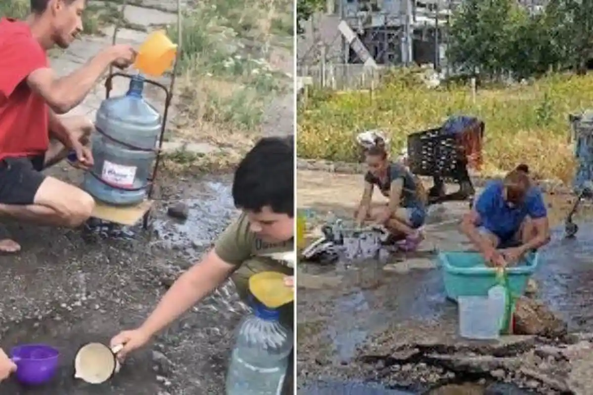 Pilu Puluhan Ribu Warga Mariupol sejak Diduduki Rusia, Kesulitan Air, Terpaksa Minum Air Hujan!
