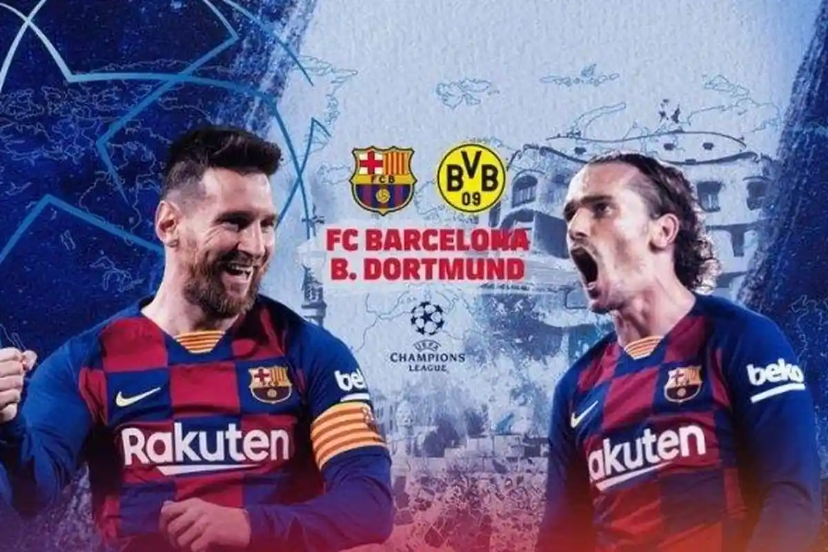 Hasil Liga Champions - Barcelona Tumbangkan Dortmund, Trio Messi, Suarez, dan Griezmann Berbagi Gol