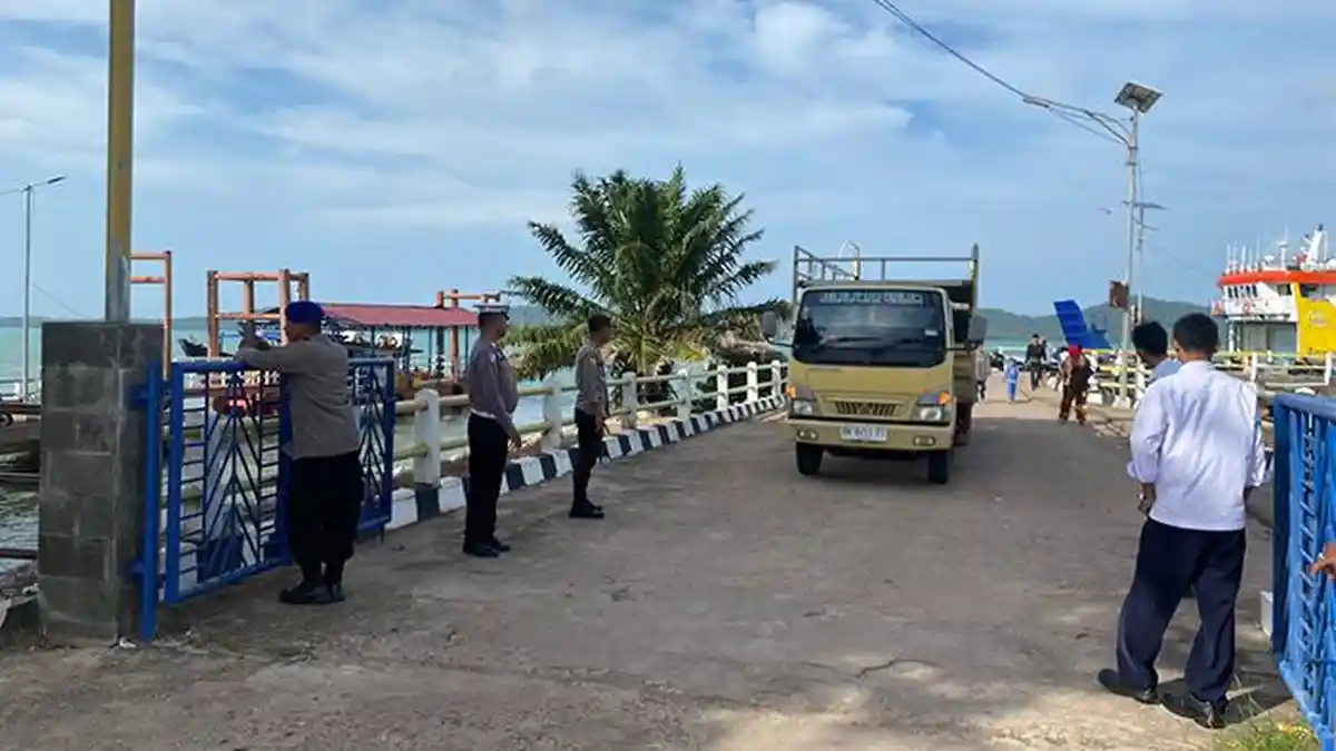 KUPP Kelas III Sadai Dirikan Posko Maritime Coordination Center di Pelabuhan Sadai Bangka Selatan