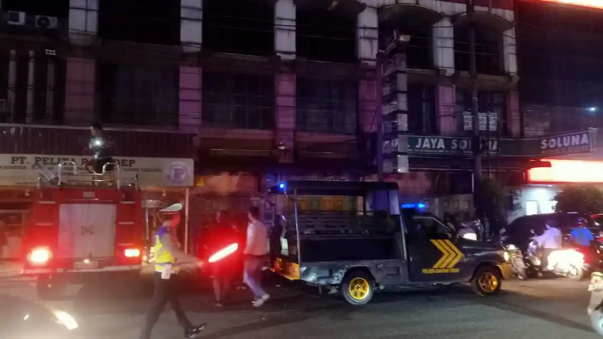 KANTOR Paradep Taksi di Siantar Terbakar, Begini Kronologi dan Kondisinya Kini