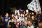 Aremania Rayakan HUT Arema Ke-29