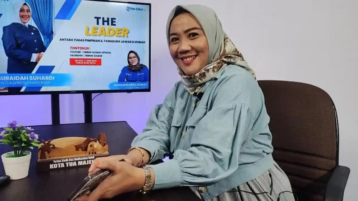 Suraidah Suhardi: Doa-doa Baik dan Jaya Terus Tribun Sulbar