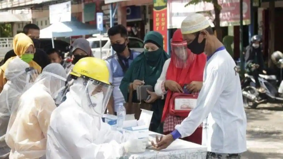 Pasien Positif Covid-19 yang Meninggal di Luwu Utara Mandor Pasar Sentral Masamba