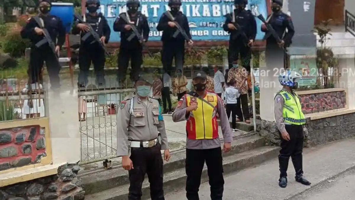 Jelang Hari Raya Paskah, Tim Polres Sumba Barat Gelar Operasi Malam Hari Ciptakan Suasana Damai