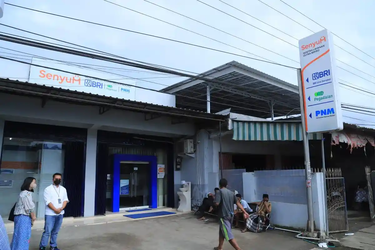 BRI, Pegadaian dan PNM Mudahkan Pelaku UMKM Akses Layanan Permodalan dengan Co-Location 'Senyum'