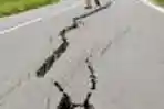 Gempa Membelah Jalan Subulussalam